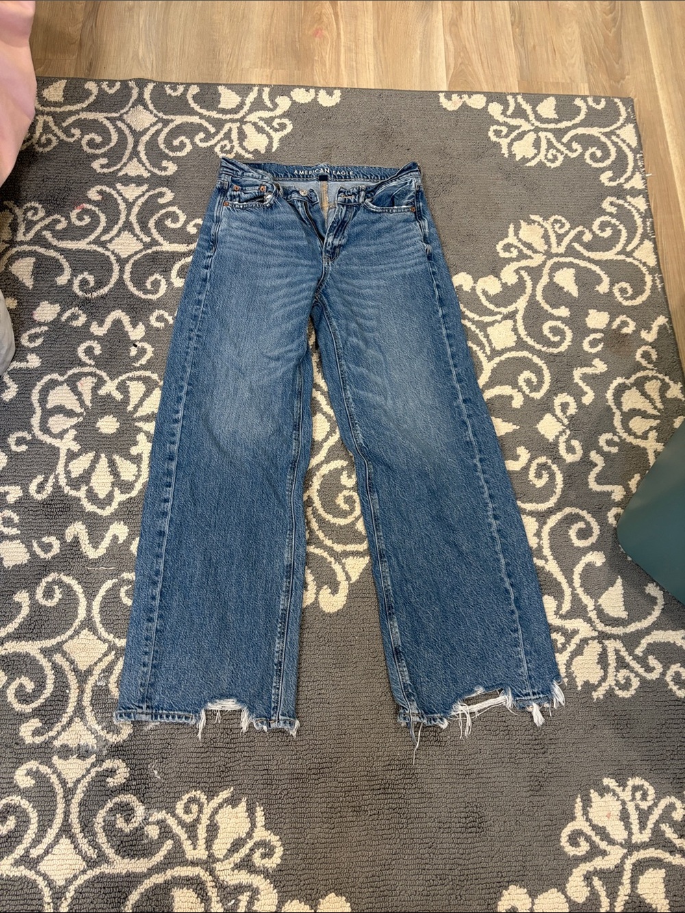 American eagle wide leg jeans